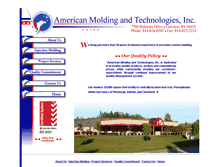 Tablet Screenshot of americanmolding.us